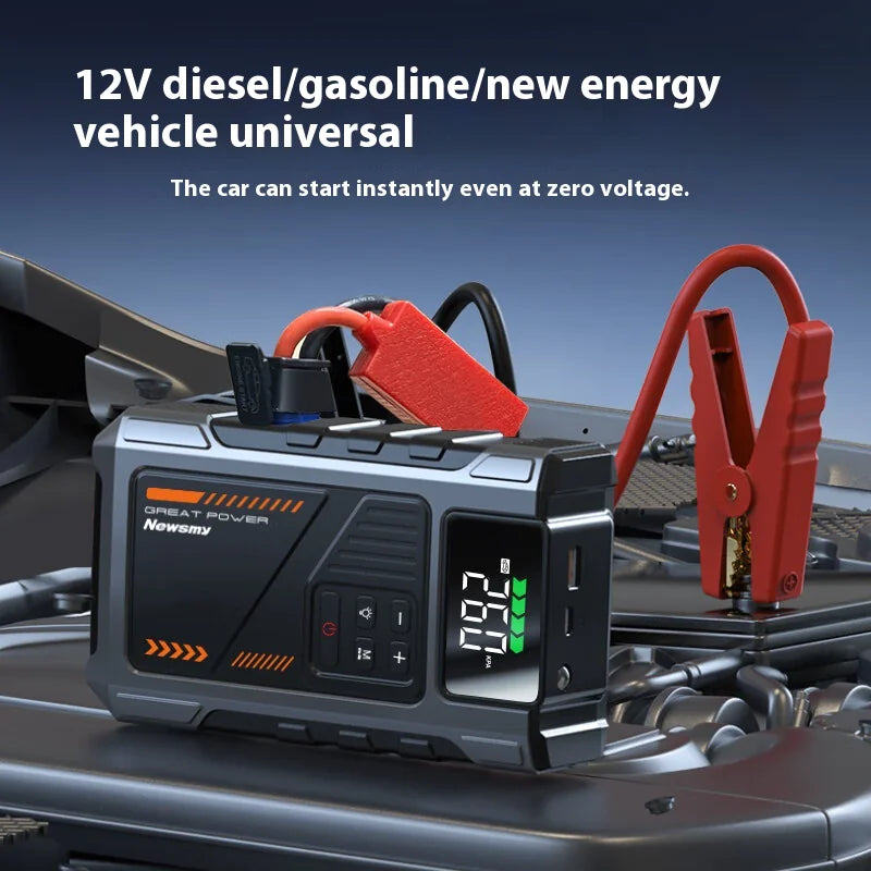 Jump Starter digital display