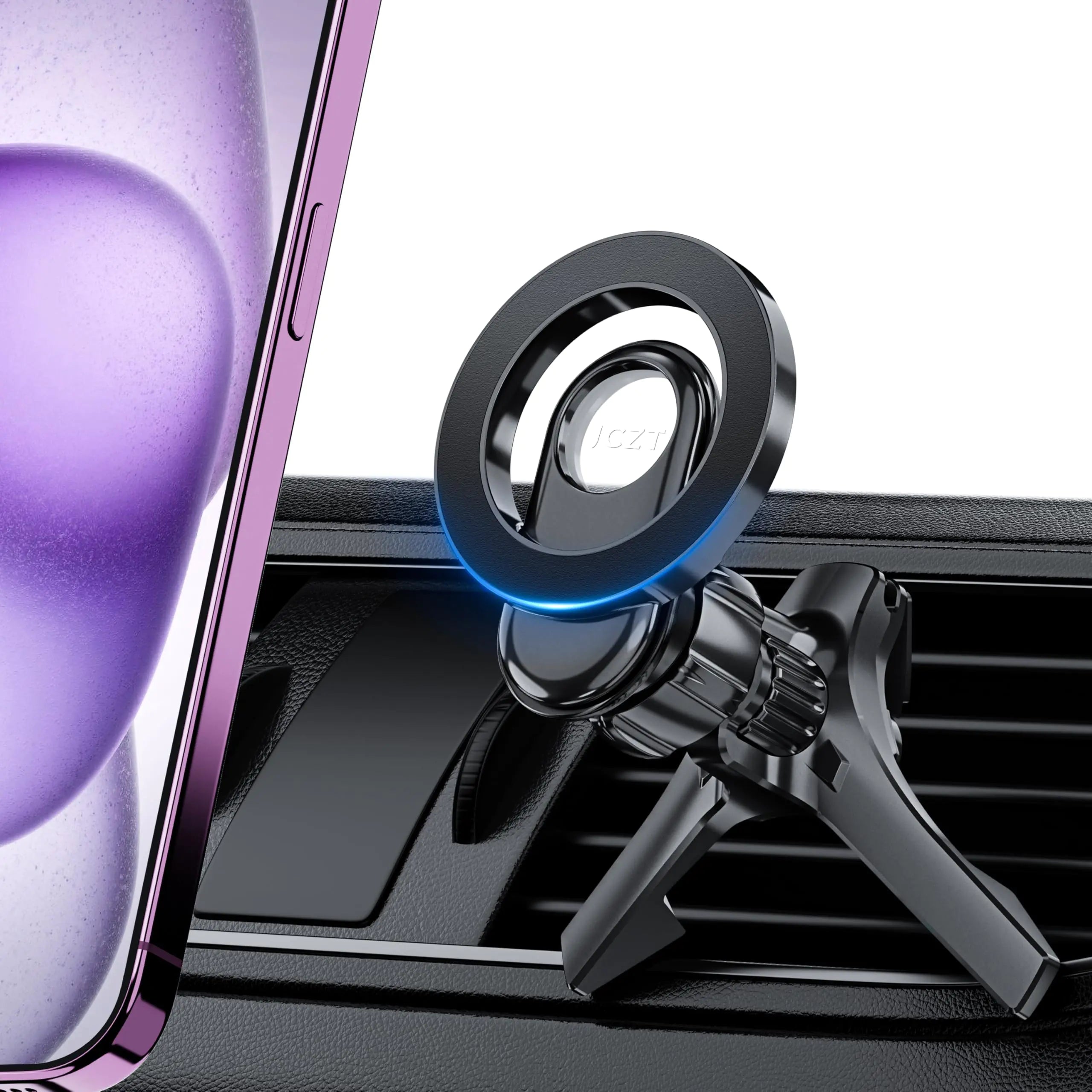 Magnetic MagSafe car phone mount