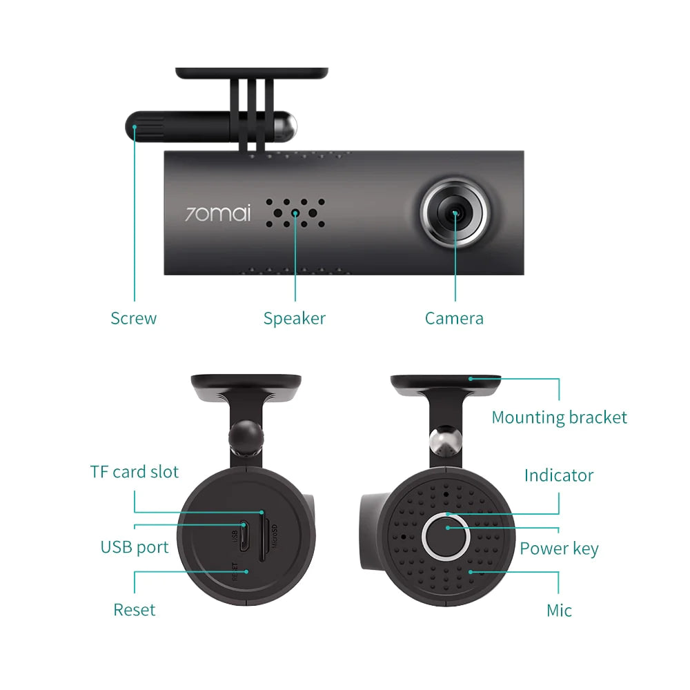 Dash cam night vision