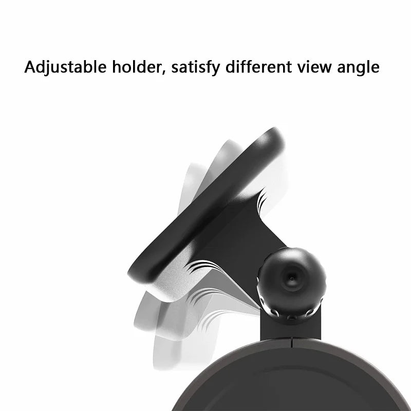 Dash cam wide angle view